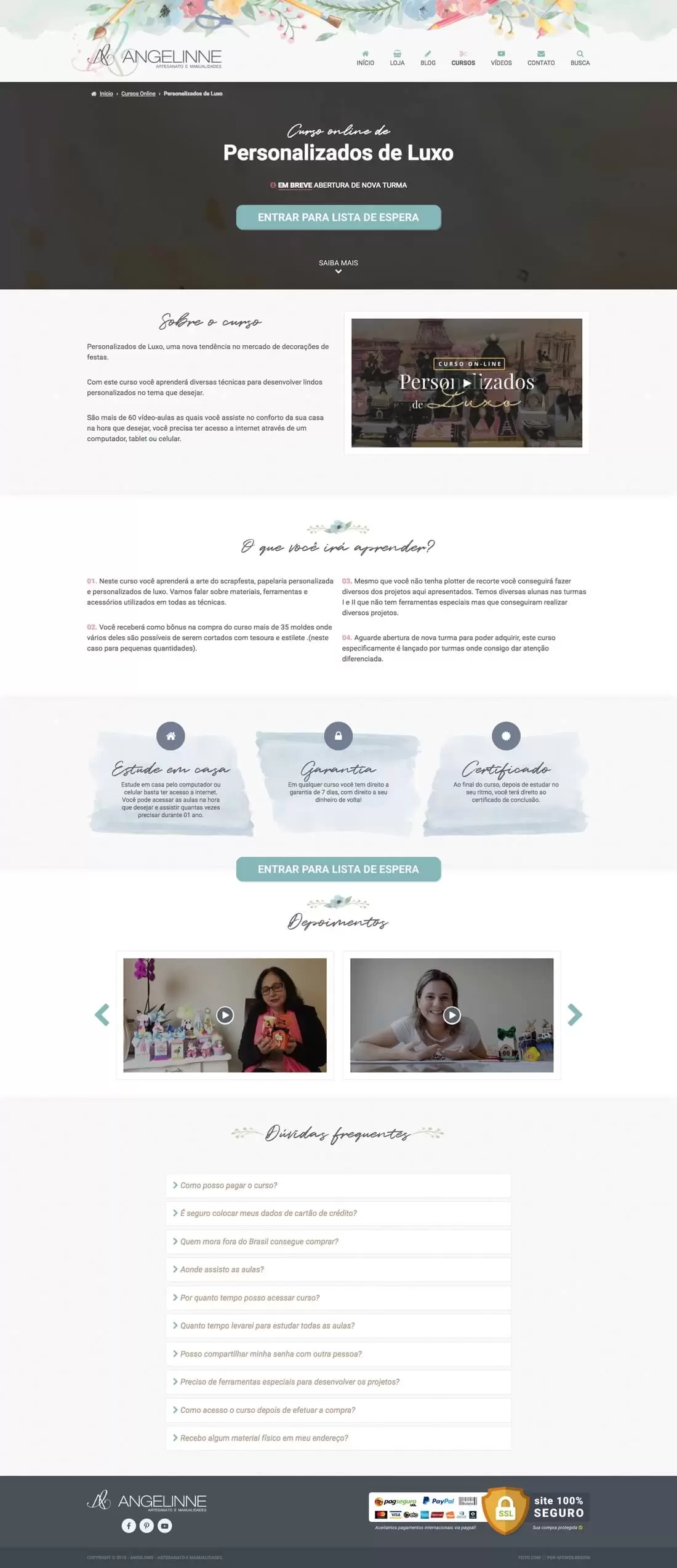 Layout Angelinne Manualidades