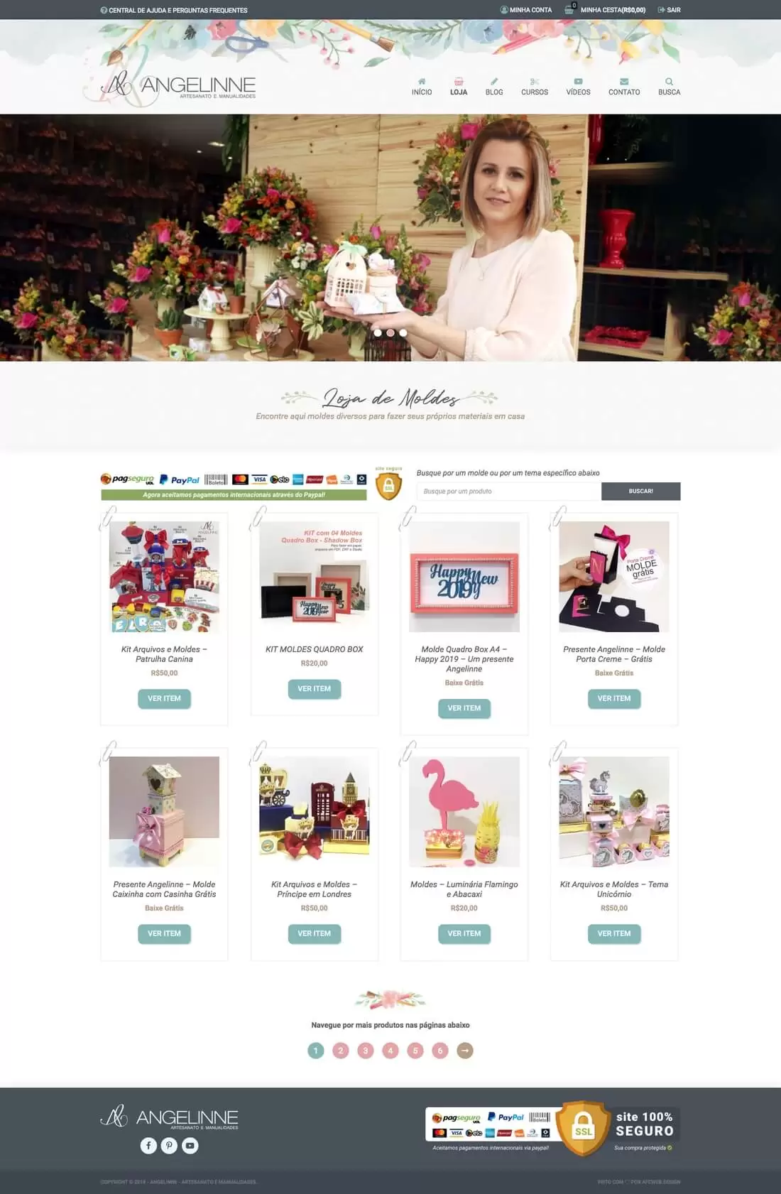 Layout Angelinne Manualidades